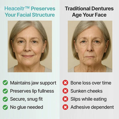 🌎Ends Today: 70% OFF! ⏰Custom-Fit Dentures — Designed for Comfort and a Natural-Looking Smile