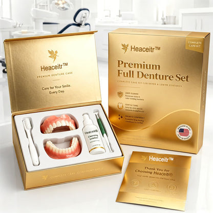 🔥Ends Today: 70% OFF!🦷 Designed for fine dining and a comfortable, natural smile.