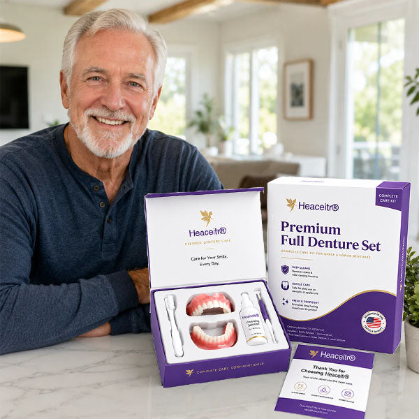 🌎Ends Today: 70% OFF! ⏰Custom-Fit Dentures — Designed for Comfort and a Natural-Looking Smile