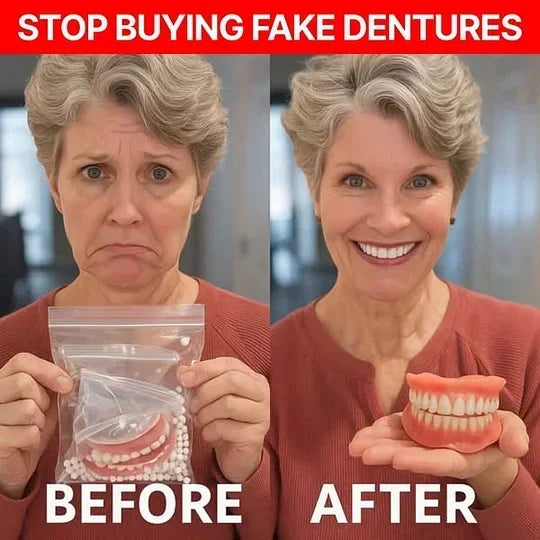 🌎Ends Today: 70% OFF! ⏰Custom-Fit Dentures — Designed for Comfort and a Natural-Looking Smile