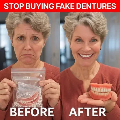 🌎Ends Today: 70% OFF! ⏰Custom-Fit Dentures — Designed for Comfort and a Natural-Looking Smile
