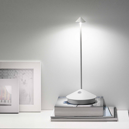 2024 Minimalist LED Table Lamp - Waterproof & Dimmable Cordless Lighting